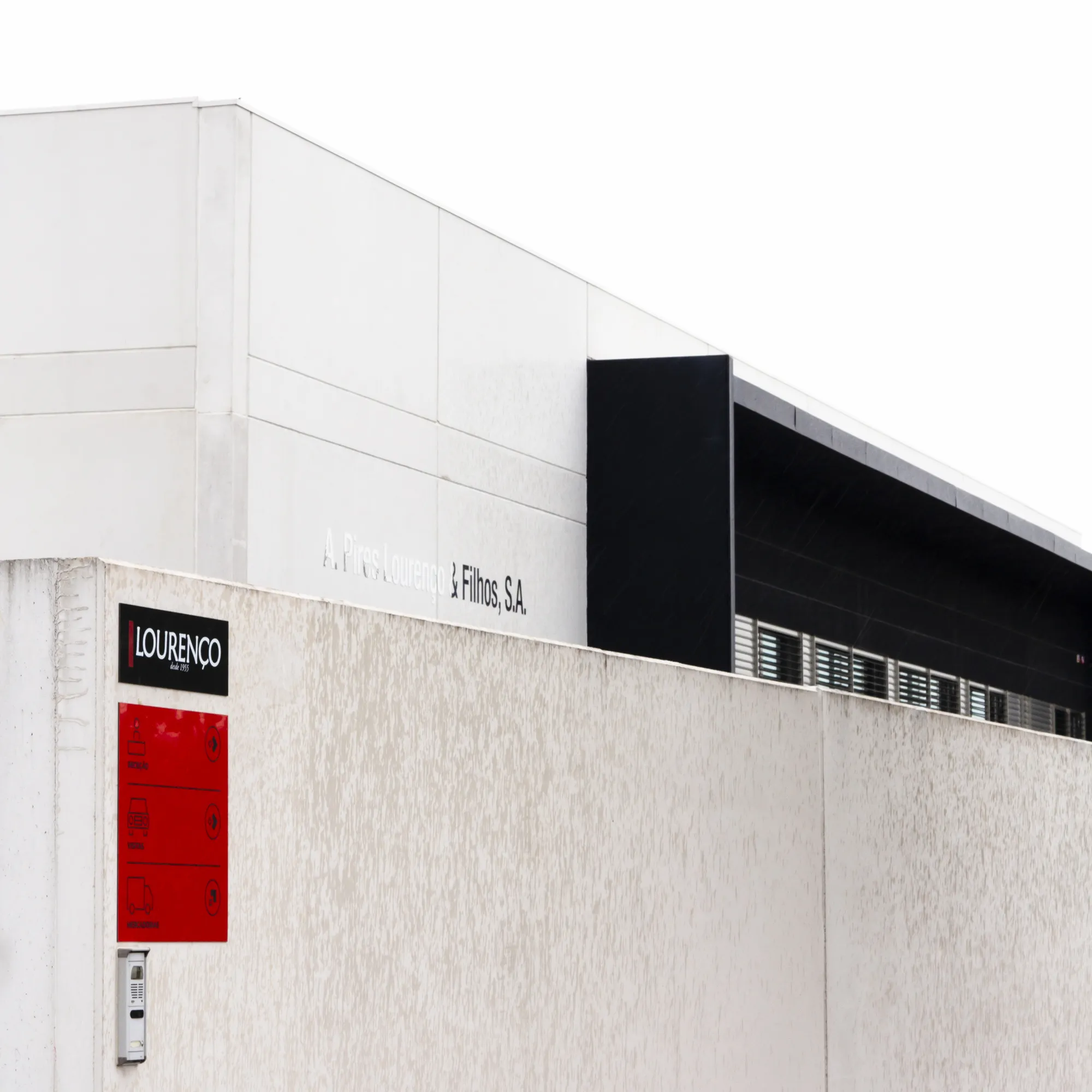 imagem aérea exterior fábrica Castelo Branco